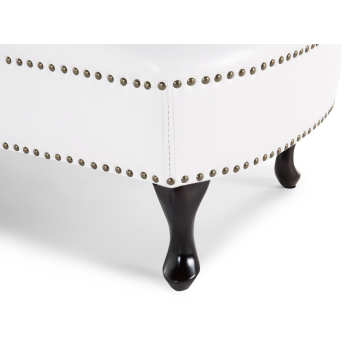 Sofa chesterfield biela