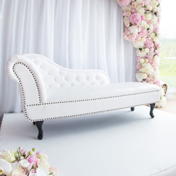 White Chesterfield Sofa