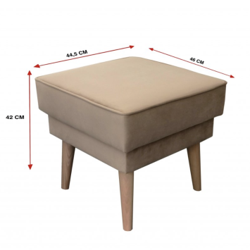 Taburetka beige