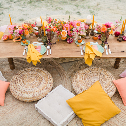 Banana tree cushion