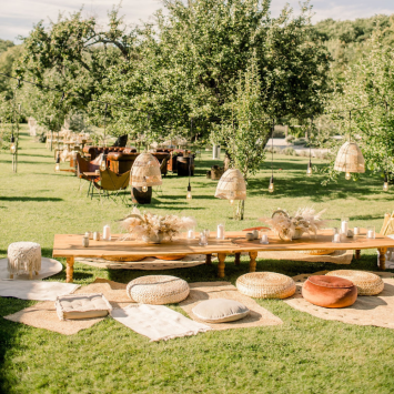 Boho table