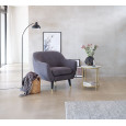 Coffee table white-gold Ø45cm