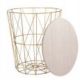 Coffee table basket