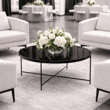 Black coffee table