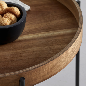 Wooden coffee table