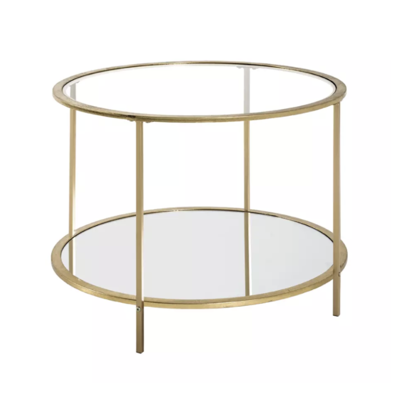 Coffee table gold Ø60cm