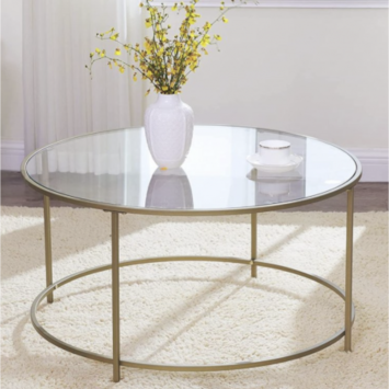 Coffee table gold Ø60cm