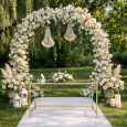 Gold Console Table