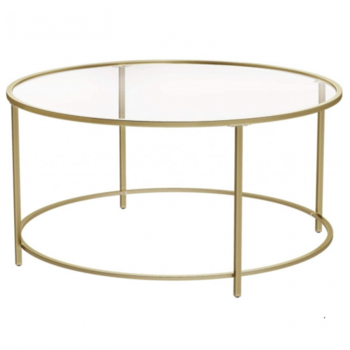 Coffee table gold Ø60cm