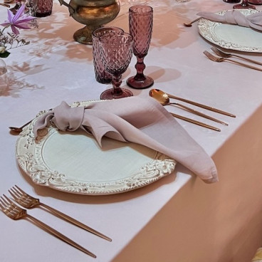 Rose gold cutlery (set)