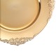 Klubový tanier zlatý s ornamentom