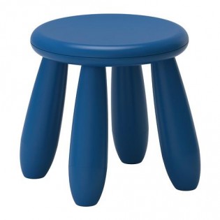 Detská stolička modrá