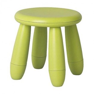 Detská stolička zelená