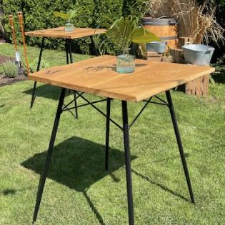 Stand by stôl (dubový)